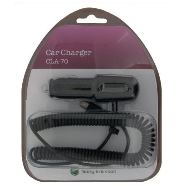 CLA-70 Sony Ericsson Car Charger 700 mA Black