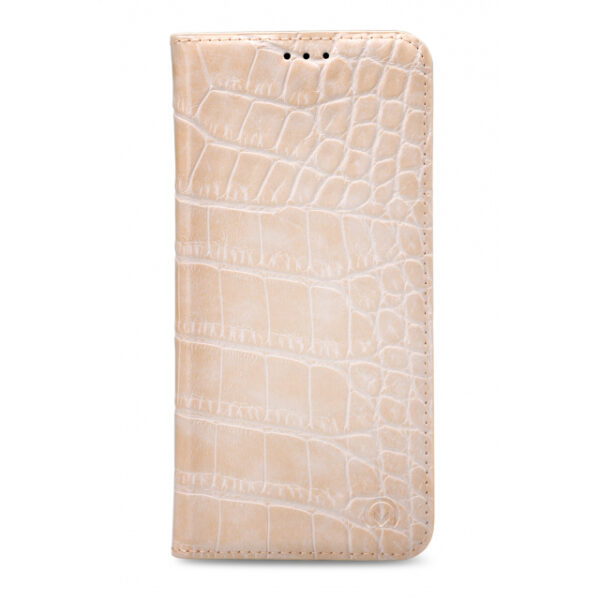 Mobilize Premium Gelly Book Case Apple iPhone X/Xs Alligator Coral Pink