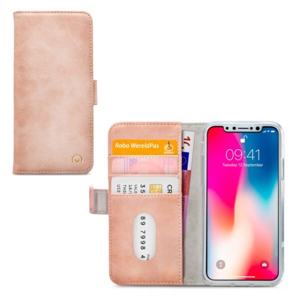 Mobilize Elite Gelly Wallet Book Case Apple iPhone Xs Max Soft Pink