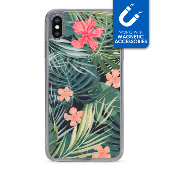 My Style Magneta Case for Apple iPhone Xs Max Black Jungle
