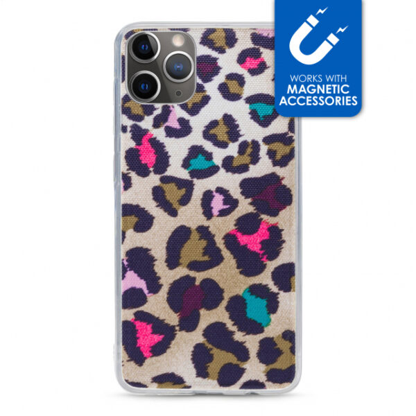 My Style Magneta Case for Apple iPhone 11 Pro Max Colorful Leopard