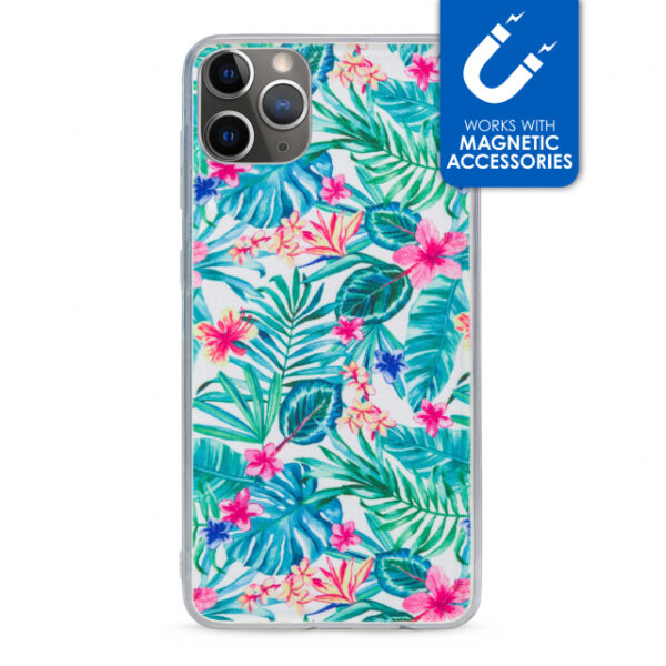 My Style Magneta Case for Apple iPhone 11 Pro Max White Jungle