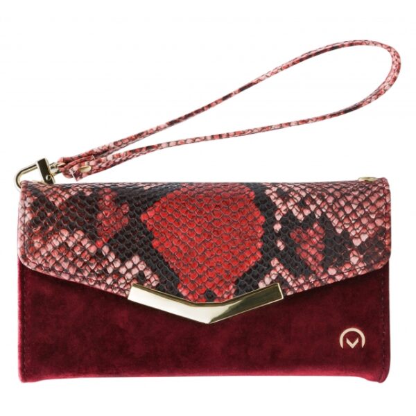 Mobilize 2in1 Gelly Velvet Clutch for Apple iPhone 12 Pro Max Red Snake