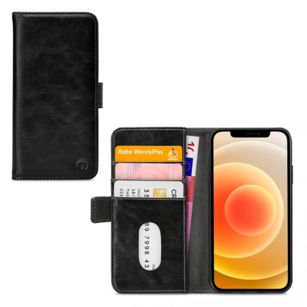 Mobilize Elite Gelly Wallet Book Case Apple iPhone 12/12 Pro Black