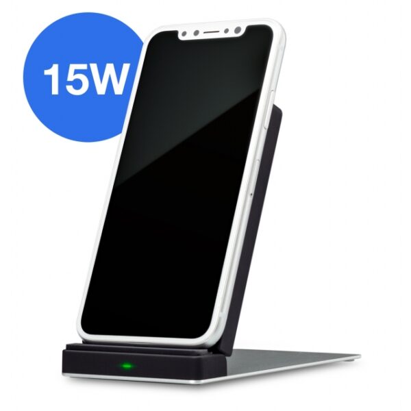 Mobilize Wireless Qi Fast Charger Foldable 5W/7.5W/10W/15W Black