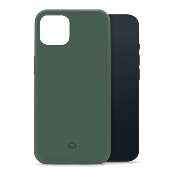 Mobilize Rubber Gelly Case Apple iPhone 13 Mini Matt Green