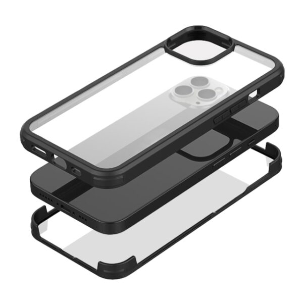 Mobilize Tempered Glass 360 Protection Case Apple iPhone 11 Pro Black