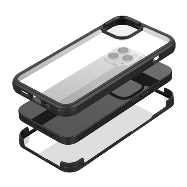 Mobilize Tempered Glass 360 Protection Case Apple iPhone 11 Pro Max Black
