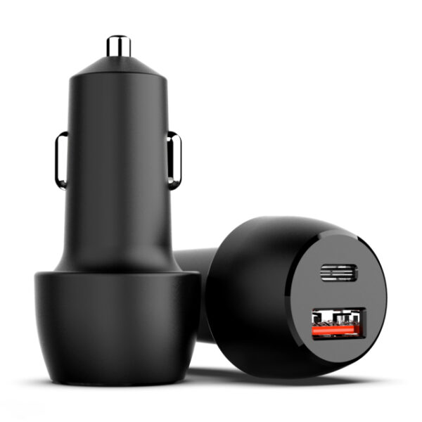 Mobilize Car Charger USB + USB-C 38W with PD/PPS and QC Black