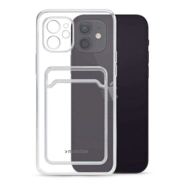 Mobilize Gelly Card Case Apple iPhone 12 Clear