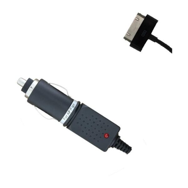 Xccess Car Charger Apple iPhone 2G, 3G(S), 4(S) 1.0A Black