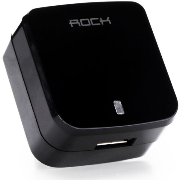 Rock Turbo Tank Travel Charger Single USB 1.8A Black