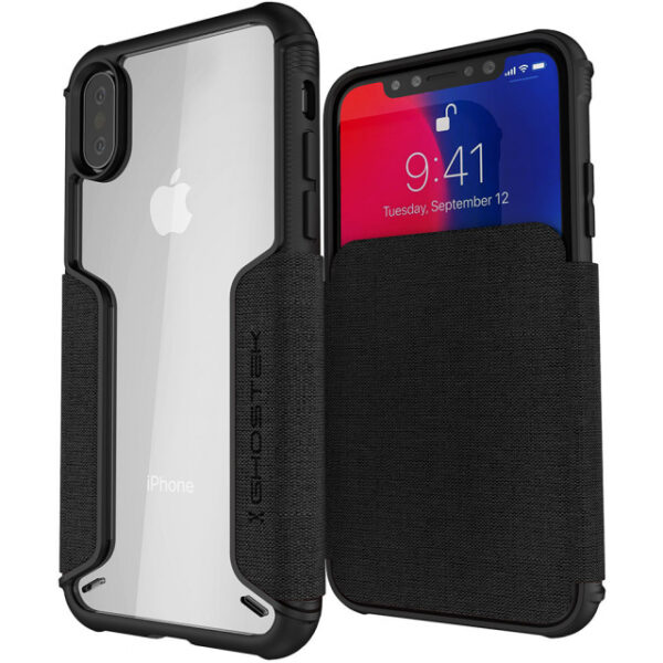 Ghostek Exec 3 Wallet Case Apple iPhone X/Xs Black