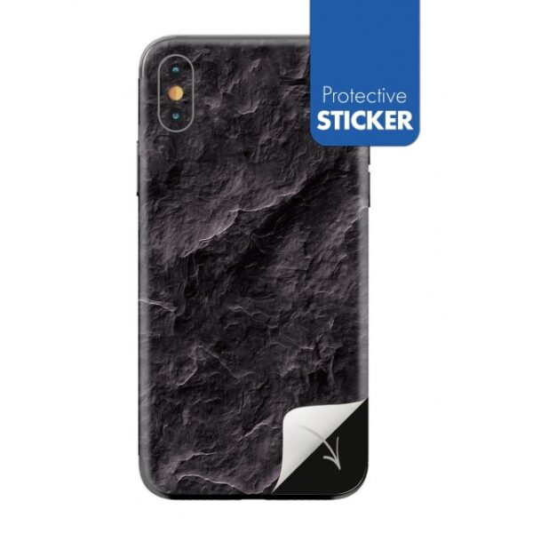 My Style PhoneSkin For Apple iPhone X Black Rock