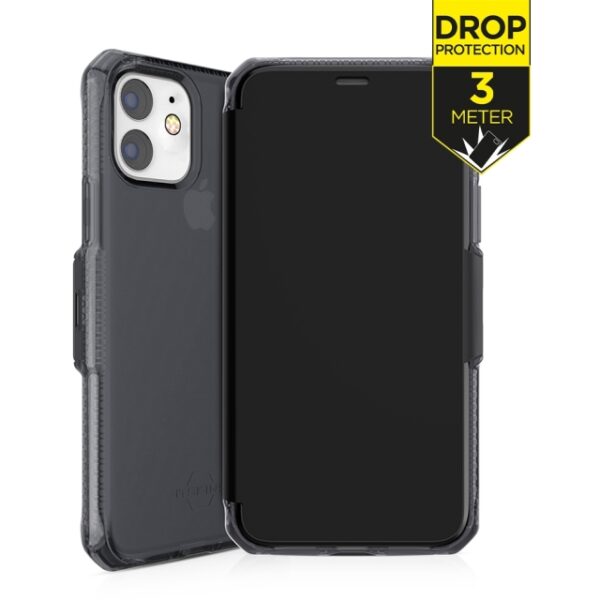 ITSKINS Level 2 SpectrumFolio for Apple iPhone 11 Pure Black