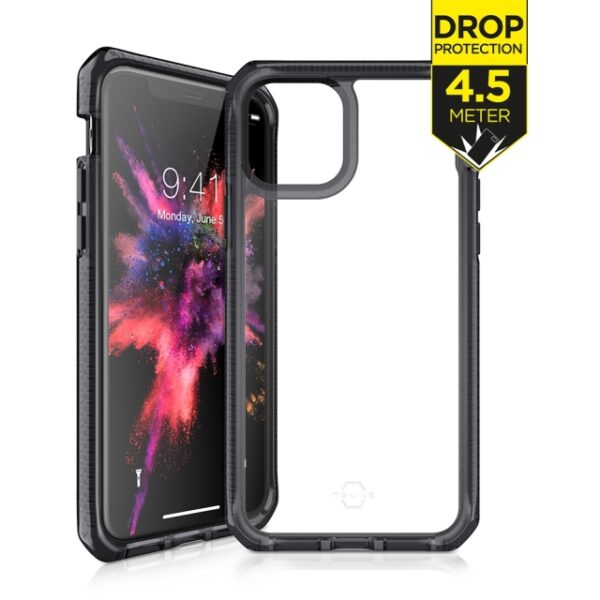 ITSKINS Level 3 SupremeClear 2019 for Apple iPhone 11 Pro Smoke/Transparent