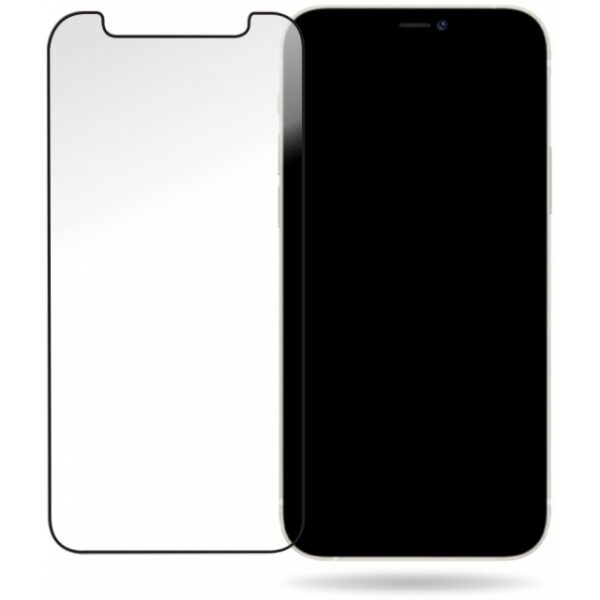 Striker Full Glue Ballistic Glass Screen Protector for Apple iPhone 12/12 Pro Black