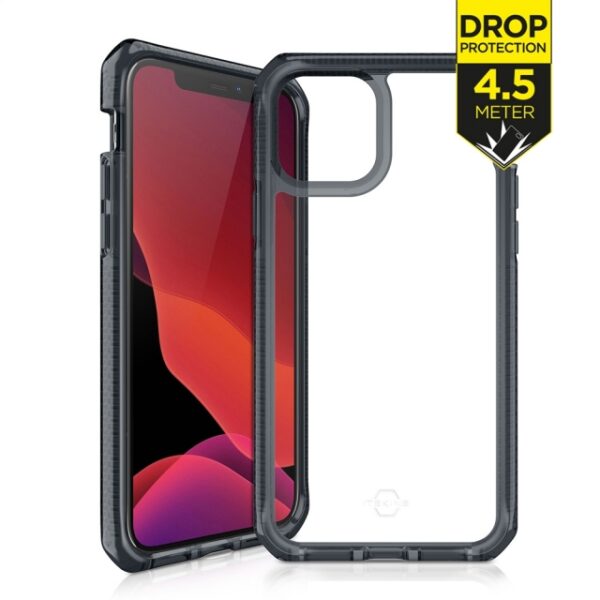 ITSKINS Level 3 SupremeClear for Apple iPhone 12/12 Pro Smoke/Transparent
