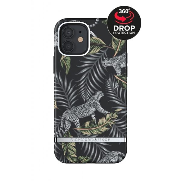 Richmond & Finch Freedom Series One-Piece Apple iPhone 12/12 Pro Silver Jungle