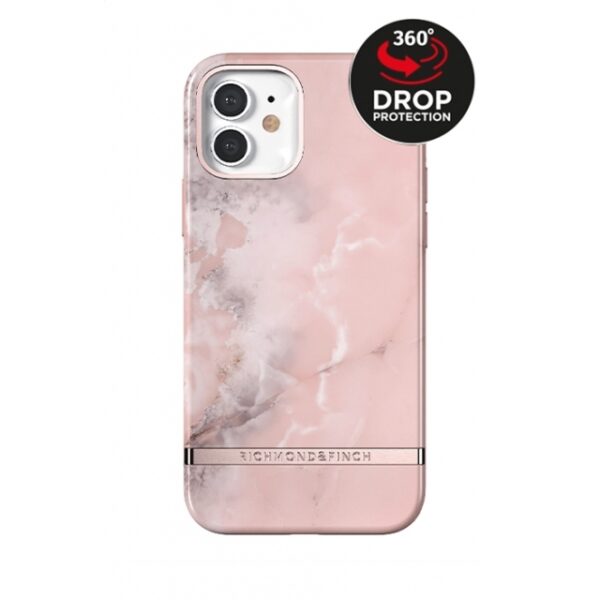 Richmond & Finch Freedom Series One-Piece Apple iPhone 12/12 Pro Pink Marble