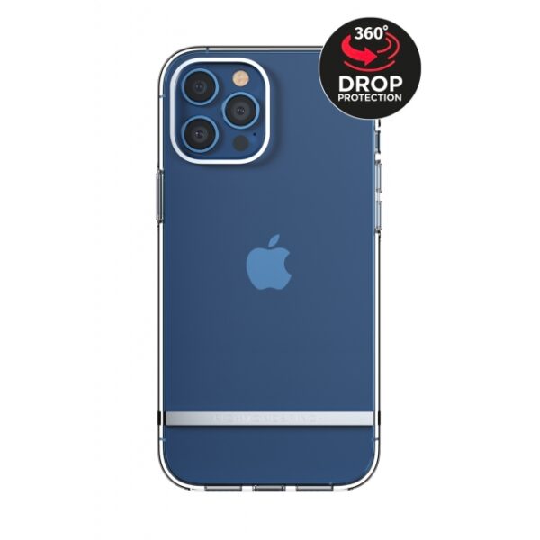 Richmond & Finch Clear Case Collection Apple iPhone 12/12 Pro Transparent/Silver