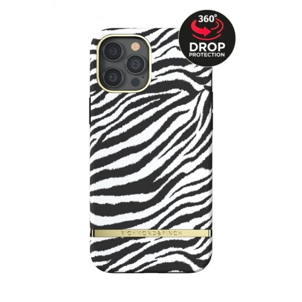Richmond & Finch Freedom Series One-Piece Apple iPhone 12 Pro Max Zebra