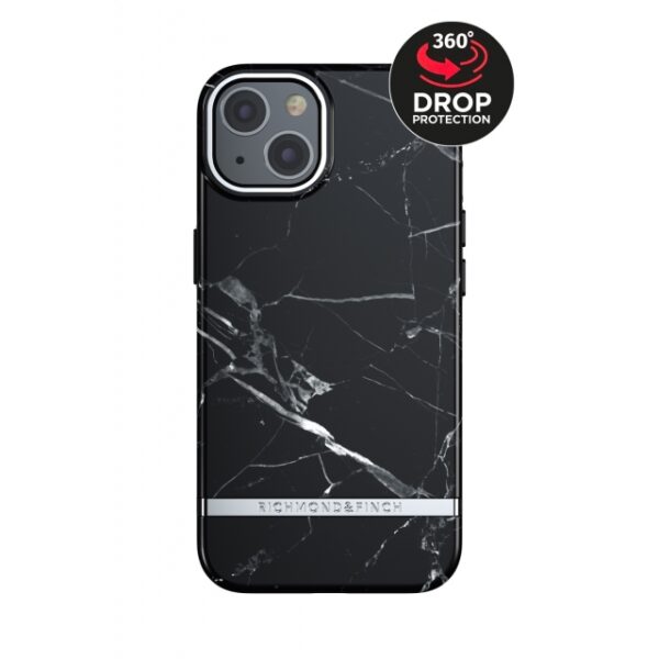Richmond & Finch Freedom Series One-Piece Apple iPhone 13 Black Marble