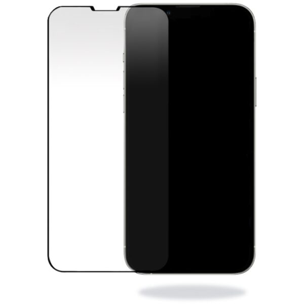 Mobilize Glass Screen Protector - Black Frame - Apple iPhone 13 Pro Max