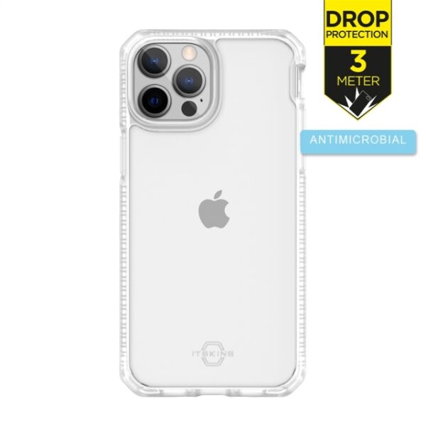 ITSKINS Level 2 HybridFrost for Apple iPhone 13 Pro Max Transparent
