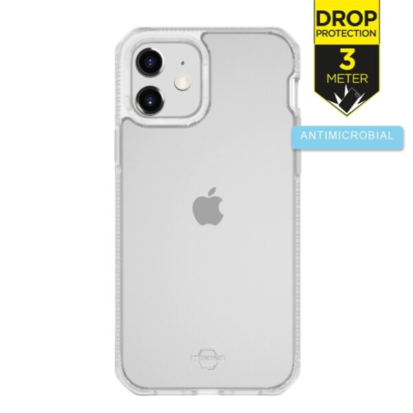 ITSKINS Level 2 HybridFrost for Apple iPhone 12 Mini Transparent