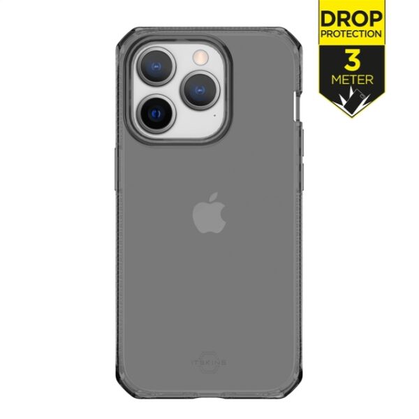 ITSKINS Level 2 SpectrumClear_R for Apple iPhone 14 Pro Smoke
