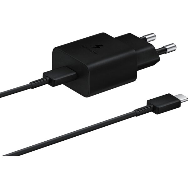 EP-T1510XBEGEU Samsung Fast Charger PD Power Adapter incl. USB-C Cable 15W Black