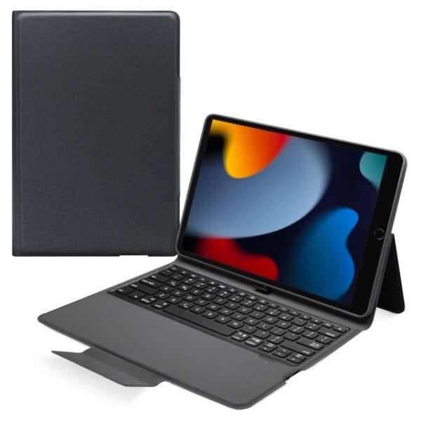 Mobilize Ultimate Bluetooth Keyboard Case Apple iPad 10.2 (2019/2020/2021) Black QWERTY