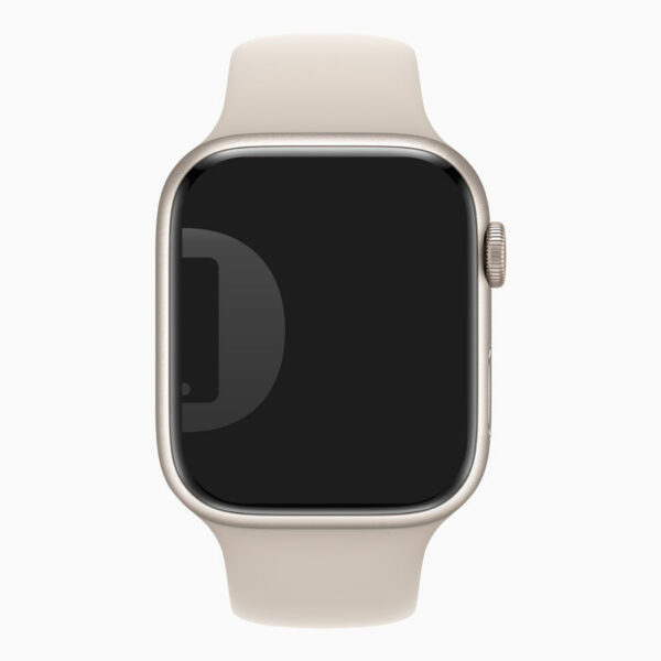 Apple Watch Series 6 44mm - zwart Aluminium zwart Sportband